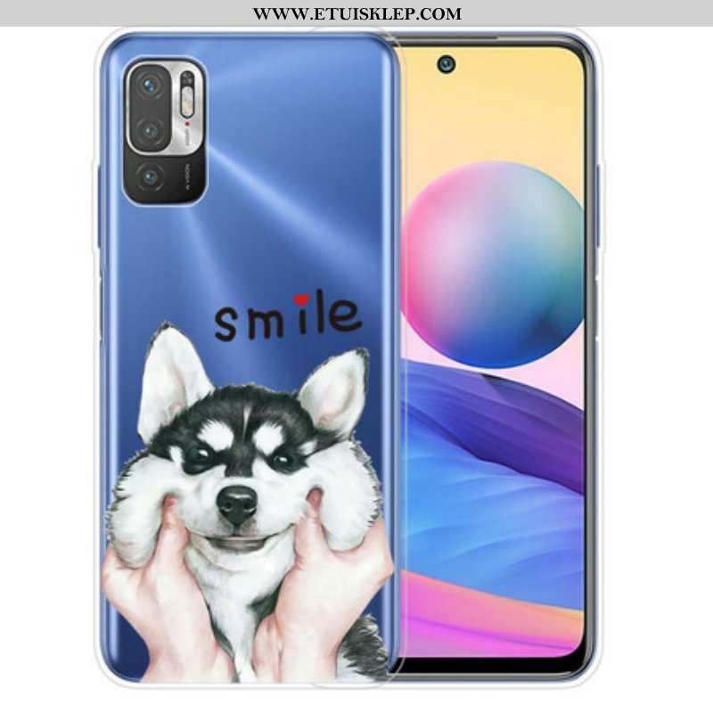 Etui do Xiaomi Redmi Note 10 5G Uśmiechnięty Pies